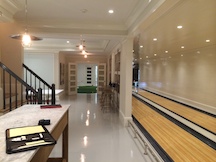 Home Bowling alley